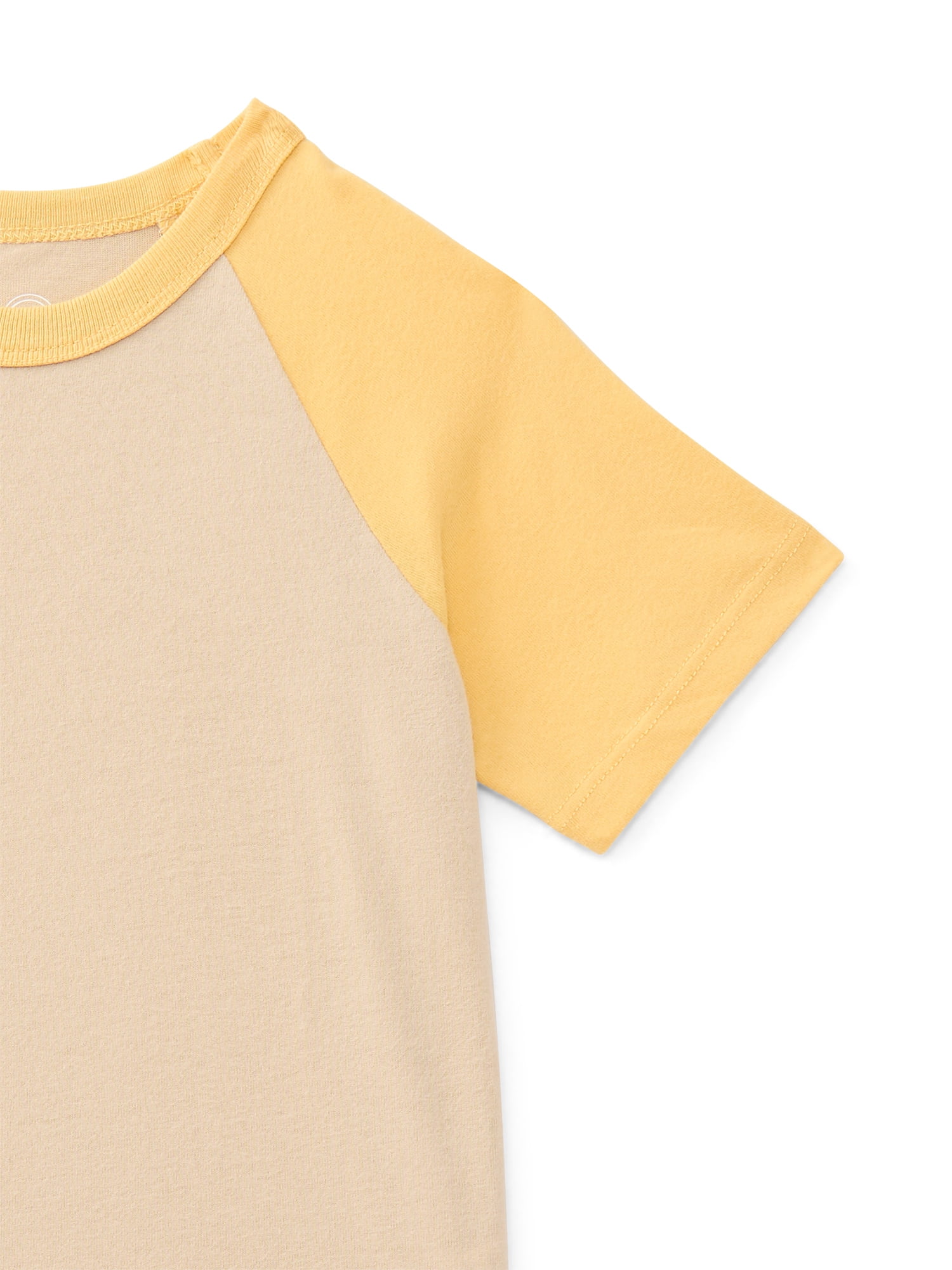 Wonder Nation Toddler Boys Short Sleeve Raglan T-Shirt, Sizes 18M-5T