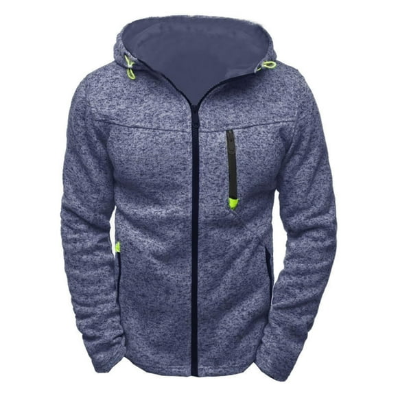 CEHVOM 2021 New Men's Hoody Zipper Slim Hoodies Sweatshirts Pullover Coat Jacket