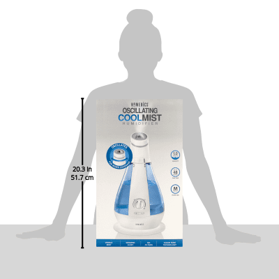 HoMedics UHE-OC1 Oscillating Cool Mist Humidifier