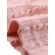 thumbnail image 5 of Conjuntos de pijama de mujer INSPIRE CHIC, ropa de salón casual, pantalones cortos, camisetas de manga con pantalones, con bolsillos, talla XL, color rosa, 5 of 6