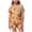 a18-Orange, variant on KPOPLK Little Girls Pajamas Set Halloween Sleepwear Short Sleeve Button Down Silk Shirt and Shorts Sleepwear 2 Piece Kids Pjs 2-13Years,Size 10-11 Years