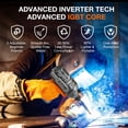 thumbnail image 3 of Máquina de soldar SakerPlus Sakerplus Portable 110V ARC Welder, 3 of 9