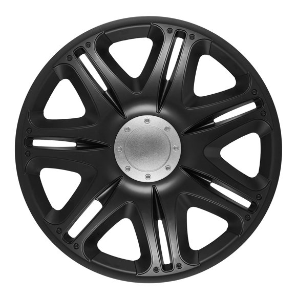 16" Velociti Wheel Covers, Black, set of 4