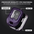 thumbnail image 6 of Xotic Tech Purple Black Soft TPU Full Covered Keyless Entry Remote Smart w/Button Fob Cover Compatible with GMC Yukon/XL/Denali/Acadia/Terrain/Sierra 1500 2500 3500 or Chevrolet Silverado 1500 2500HD, 6 of 9