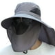 thumbnail image 1 of Ruifaya Sombrero de ala ancha para el sol, protección UV, gorra tipo cubo para senderismo, pesca, safari, para hombres, 1 of 7