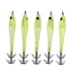 thumbnail image 2 of 5 Piezas Señuelos Noctilucentes Macarena Señuelo de pesca Amarillo, 2 of 5