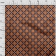 thumbnail image 2 of oneOone Georgette Viscose Fabric Geometric & Floral Block Print Fabric By Yard 42 Inch Wide, 2 of 4