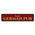 thumbnail image 2 of German Pub Novelty Sign, Metal Wall Decor - 4x18 inches, 2 of 4