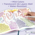 thumbnail image 6 of 15ct Mildliner Dual-tip Creative Marker Assorted Colors: Mildliner Highlighters, Fine & Bold Tips, Multicolored Ink, Teacher Supplies, 6 of 10