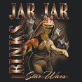 thumbnail image 2 of Womens Star Wars Jar Jar Binks Collage Racerback Tank, 2 of 4