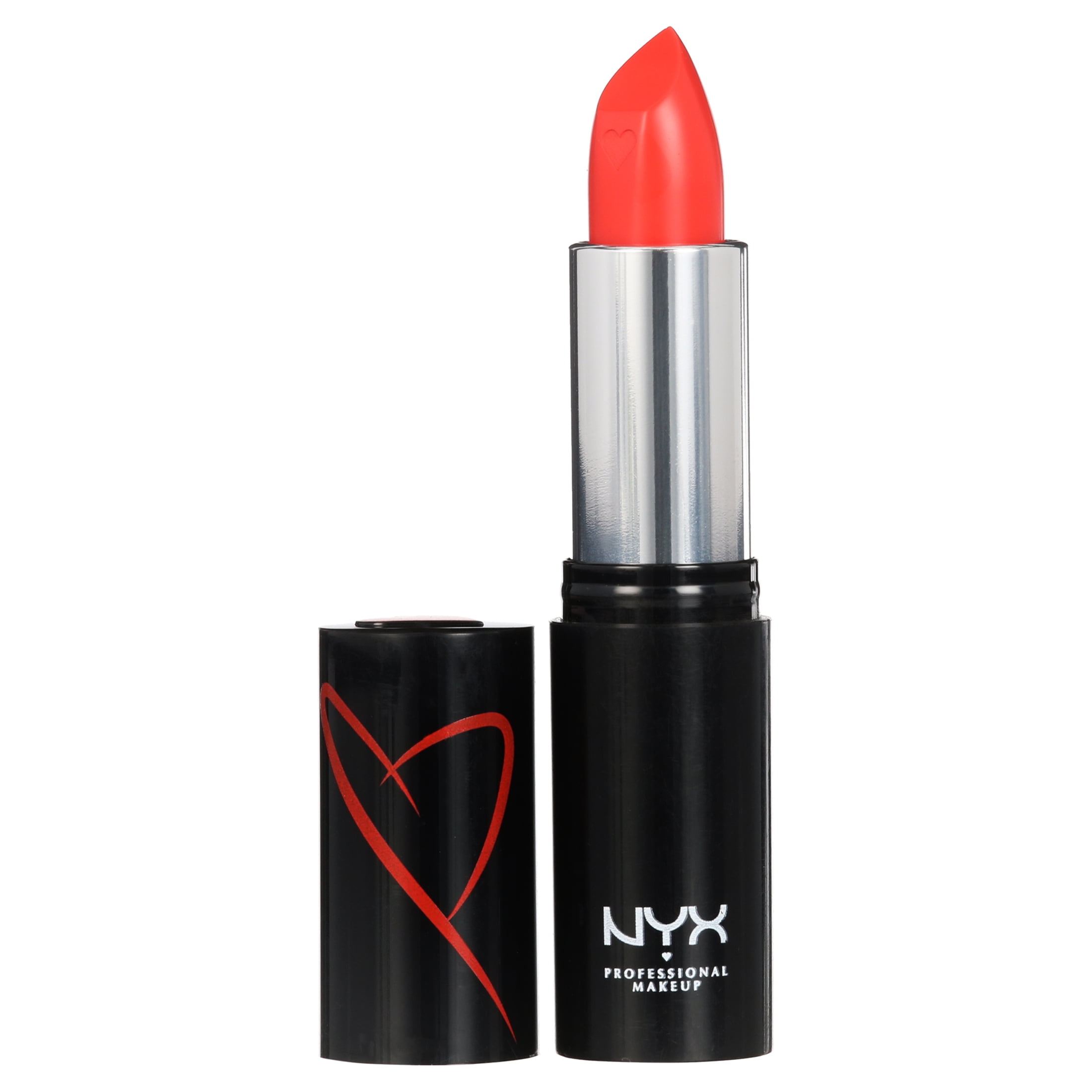 NYX Professional Makeup Shout Loud Satin Lipstick, infused with mango and shea butter, Strength