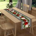 thumbnail image 5 of Christmas Table Runner Tablecloth Ornament Burlap Decor Placemats for Party Decorations Dining Room, 5 of 6