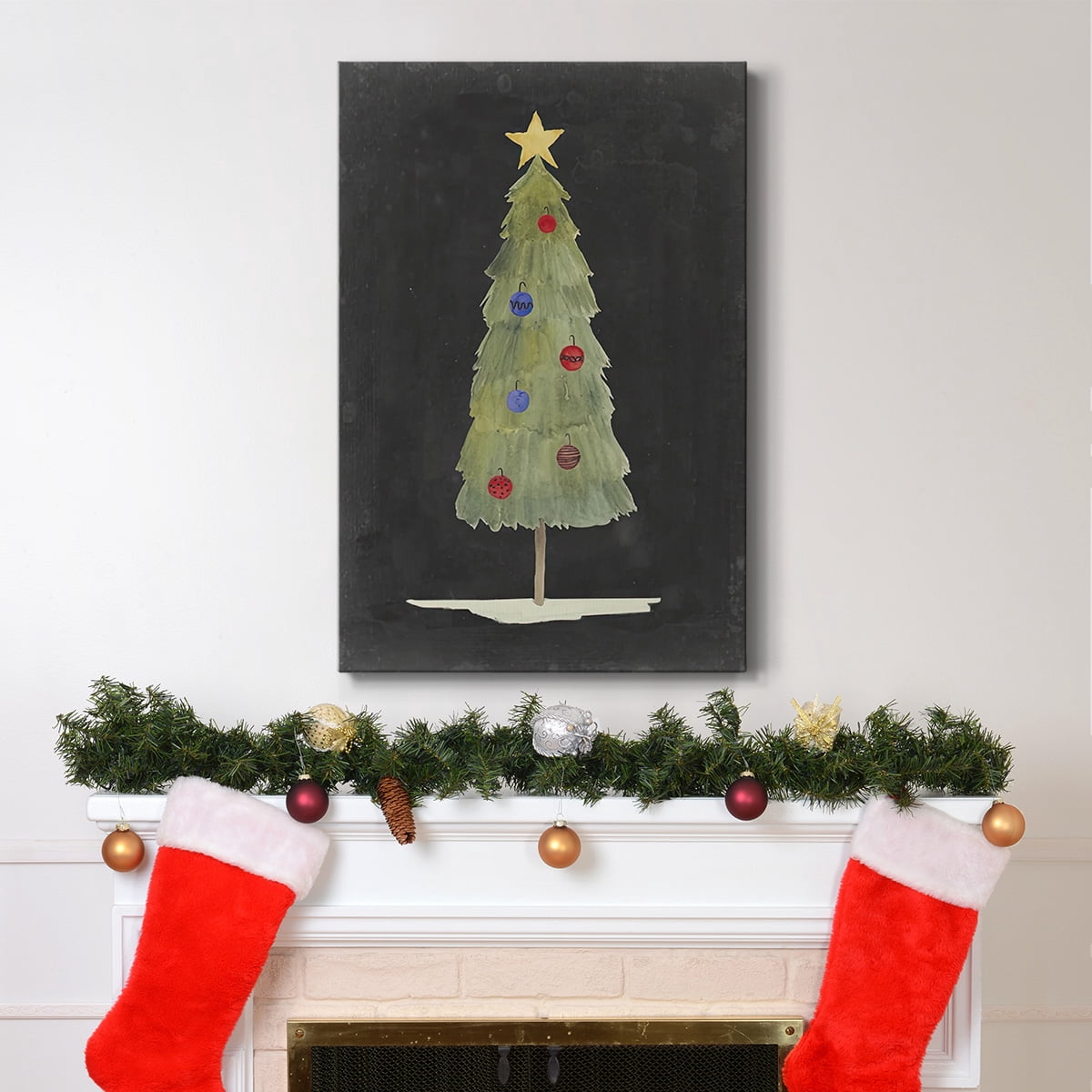 Christmas Glow II- Gallery Wrapped Canvas
