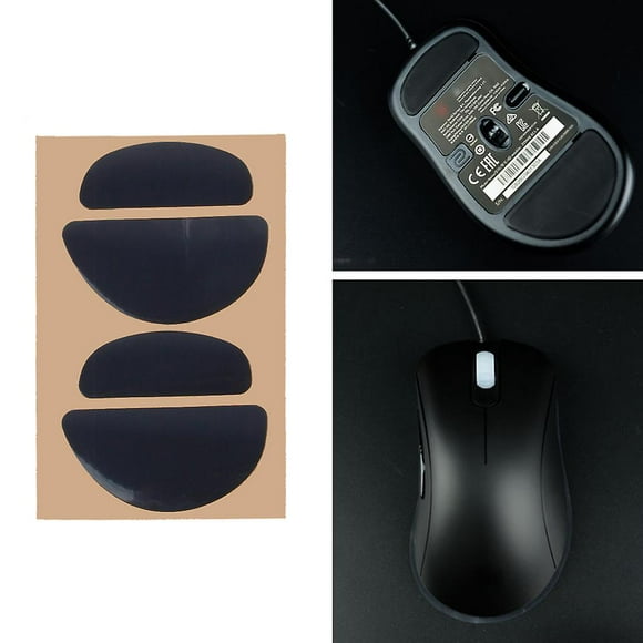 2 Sets/pack Original Hotline Games Competition Level Mouse Feet Mouse Skates Gildes For Zowie Ec1-a/ec2-a/evo Gaming Mouse 0.6mm Thickness,,
