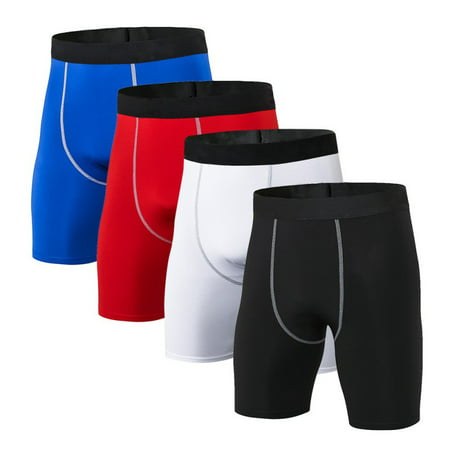 EFINNY Men Quick Dry Compression Gym Fitness Sports Shorts