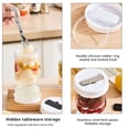 thumbnail image 6 of lanema Pickles Jar with Sieve Flip Pickles Olives Hourglass Container Pickles Flip Jar Separate Wet Dry Inverted Storage Holder, 6 of 9