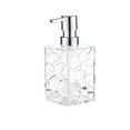 thumbnail image 2 of Soap Dispenser (Lotion Dispenser, Bath Accessory), Transparent, Acrylic Soap Dispenser, Modern Design, For Kitchen & Bathroom, Reusable, Meiiso, 2 of 9