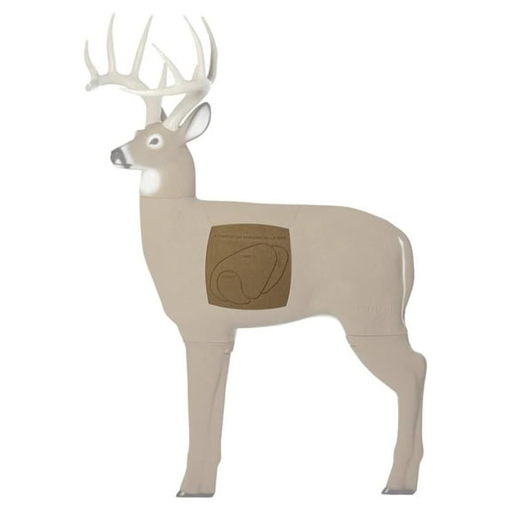 unisex adult GlenDel Full-Rut insert Stocked 3D Targets, Brown, Full Rut 14 x14 US
