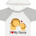 thumbnail image 4 of Inktastic I Love My Nanny Boys or Girls Baby Bodysuit, 4 of 5