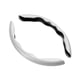thumbnail image 5 of Protector de volante de fibra de carbono integrado, ajuste universal, 38 cm, resistente al calor Blanco, 5 of 9