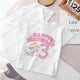 thumbnail image 1 of Camiseta de Hello Kitty para niños, playera con número de cumpleaños 1-14, Kawaii Sanrio Y2k, dibujos animados, ropa de calle informal para niños y niñas, 1 of 4