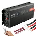 thumbnail image 1 of VEVOR Pure Sine Wave Inverter, 3000 Watt, DC 12V to AC 120V Power Inverter with 2 AC Outlets 2 USB Port 1 Type-C Port, LCD Display and Remote Controller for Large Home Appliances, CE FCC Certified, 1 of 1