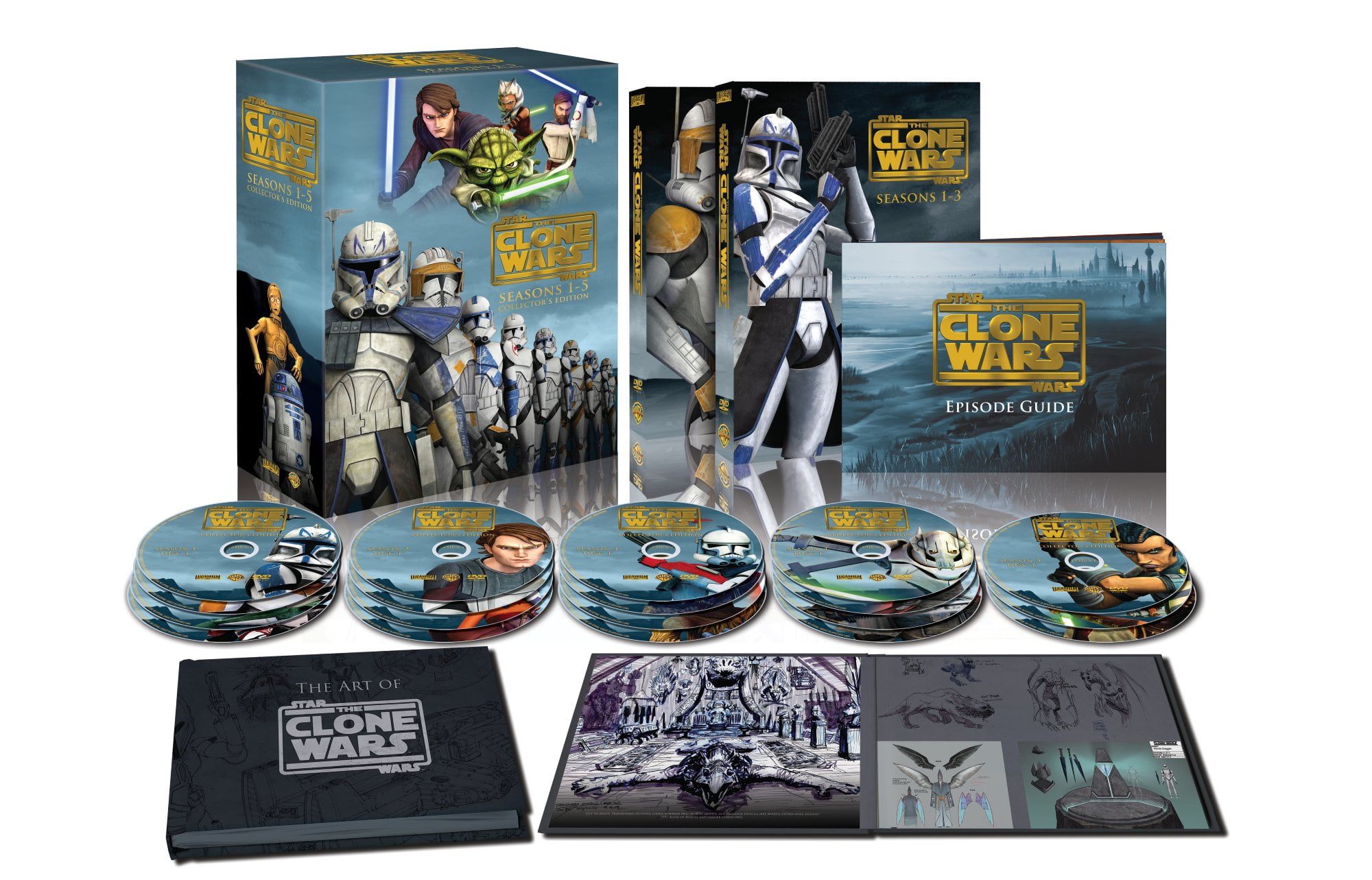 star wars the clone wars complete box set