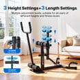 thumbnail image 4 of MERACH Deep Squat Machine with Handle, Adjustable Squat Assist Trainer for Home Gym, Hold up to 350lbs, 4 of 11