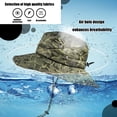 thumbnail image 5 of 2pcs Sun Protection Fishing Hats for Men Women Waterproof Breathable Wide Brim Bucket Hat for Outdoor Camping Hiking, 5 of 7