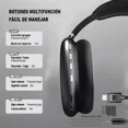 thumbnail image 4 of Audífonos Gamer Inalámbricos P9 Plus Negro, 4 of 8