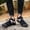Black, variant on CIAKGIAF Shoes Men Quick Dry Water Shoes,Wide Size Non Slip Breathable Aqua Swim Shoes Printed Sole Shoes