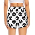 thumbnail image 2 of Lsque Gear Tools Printed Women's Running Shorts with Liner Pockets,Elastic Quick Dry Workout Athletic Gym Yoga Shorts,Womens High Waist Shorts-, 2 of 9