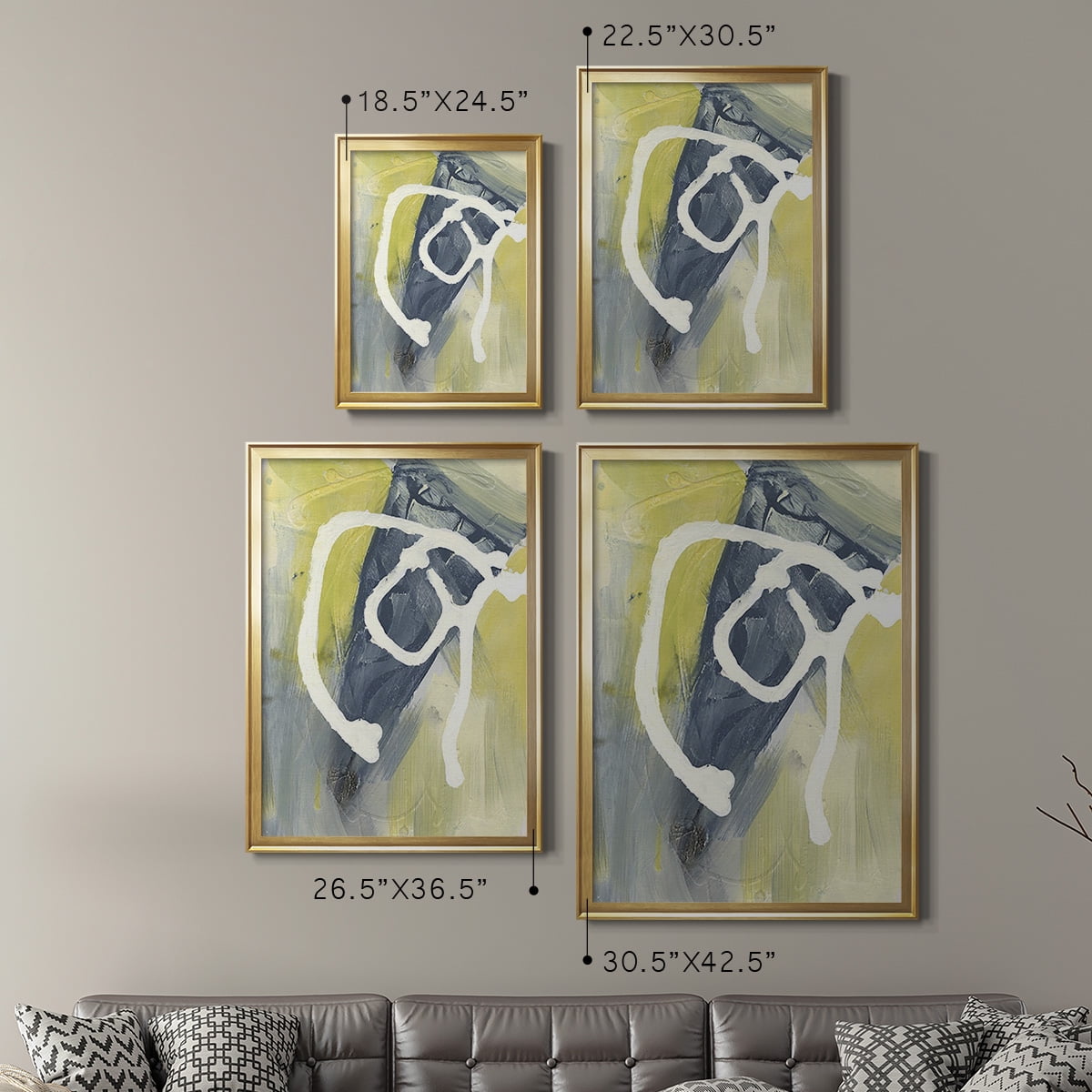 Delightful I Premium Framed Print, in Gold, Black, or Silver - Ready to Hang
