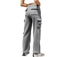 Black Sweatpants Joggers Wide Leg Sweatpants Womens Fleece High Waist
