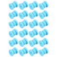 thumbnail image 1 of Unique Bargains 24 Pack Blue Vibration Shock Absorption Damping Rubber Balls M4x12mm, 1 of 6