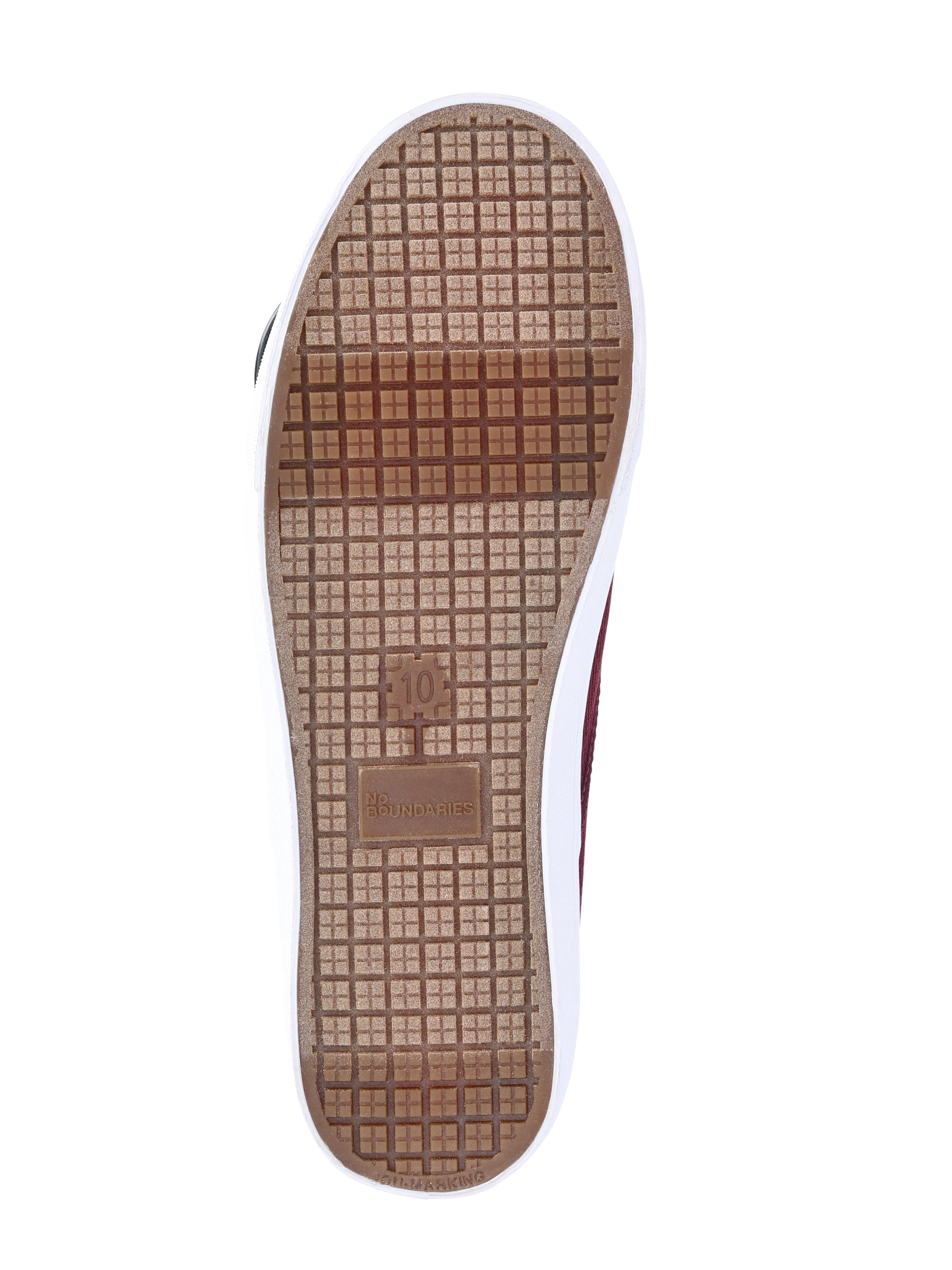 No Boundaries Men's Clinton Slip On Casual Sneakers
