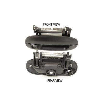 Cadillac Deville Door Handle - Replacement Outer Rear Left Black Door Handle For DTS CTS DeVille Seville