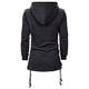 thumbnail image 4 of Hombres Moda Sudaderas con capucha Sudaderas Góticas Assassins Creed Cremallera lateral con cordones Chaqueta suelta Outwear Pompotops oipoqjl29795, 4 of 4