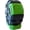 Black, Green, variant on AINUO HOTFROG Half Size Rolling Composter, 19 Gallon Single Chamber Tumbling Compost Bin, Outdoor Rotating Garden Compost Container Black & Green (HF-RC2000WB-GRN)