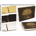 thumbnail image 7 of Darling Souvenir Personalized Engraved Laser Cut Wedding Guest Book Wooden Cover Sign-in Book Registry Guestbook Scrapbook-14, 7 of 7