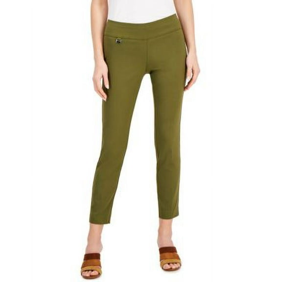 Alfani Petite Ankle Pants New Avocado 0P