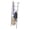 Black, variant on Leaning Storage Ladder - Two Styles, Black, Steel, Ladder, Supports 13.2 pounds