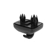 thumbnail image 1 of Negro Coche Plástico Parasol Gancho Clip Soporte Retenedor 8U0857562, 1 of 1