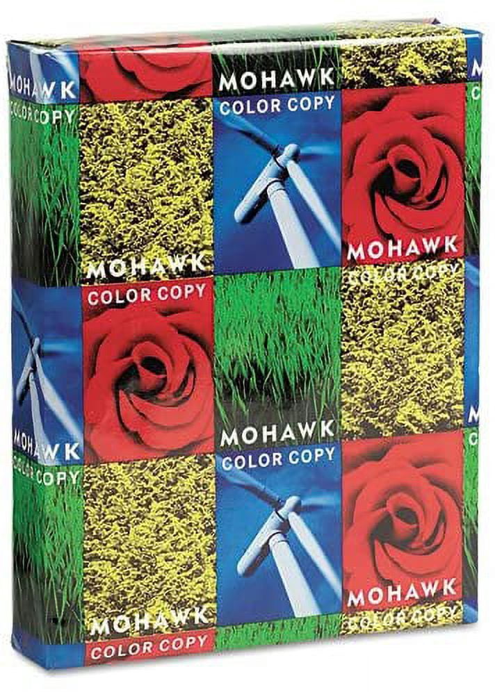Mohawk 12203 Copy Paper, 98 Brightness, 28lb, 8-1/2 x 11, Bright White, 500 Sheets
