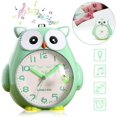 thumbnail image 1 of Despertador de búho para niños, Despertador para niños sin tictac Reloj para niños con luz nocturna, Reloj con función de repetición de dormitorio con amarillo tenue Ni kaili Sencillez, 1 of 5
