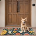 thumbnail image 4 of Pioneer Flower Floral Print Pattern Door Rugs,Washable Non Slip Door Mats Indoor,Decorative Door Mats,Entry Mat Indoor for Entrance,Bedroom,Kitchen,Bathroom,16"x47", 4 of 6