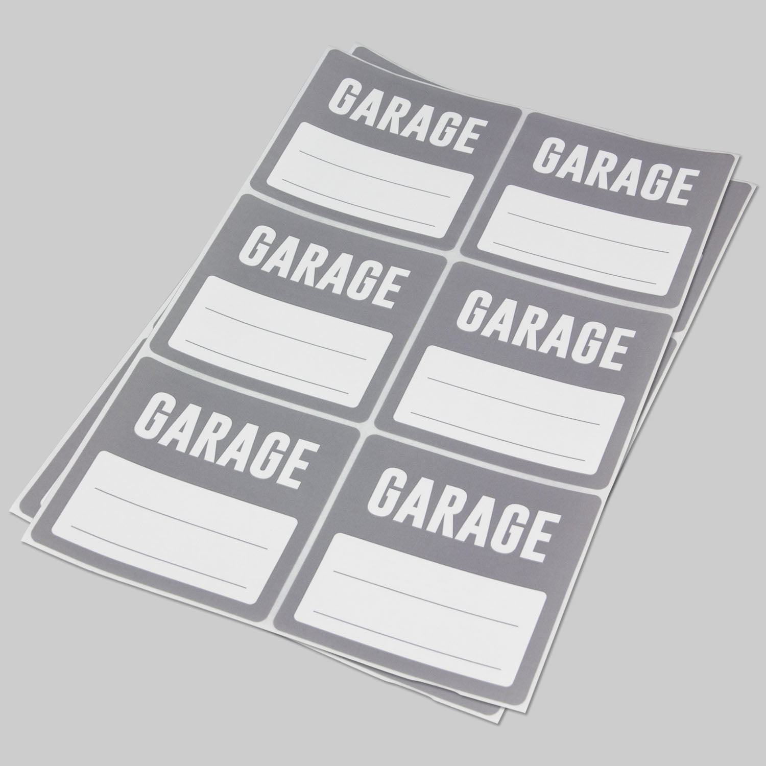 Garage Organization Labels | tunersread.com