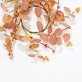 thumbnail image 4 of Artificial Wreath Year Round Front Door Wreath with Burlap Bow Greenery Wreath for Wall Window Farmhouse Decor, A, 4 of 5