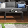 thumbnail image 1 of Homestyles Grayton Aluminum Outdoor Aluminum Coffee Table in Gray, 1 of 27
