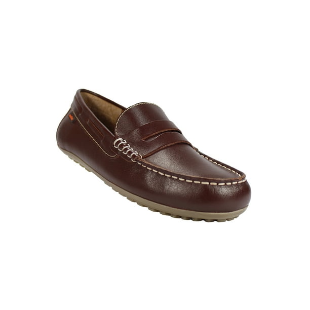 Mocasines Casuales Mujer Piel Cafe Leon 445300Q